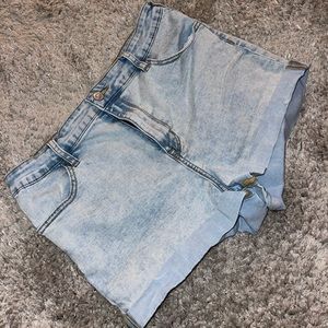 Pacsun high rise super stretch jean shorts